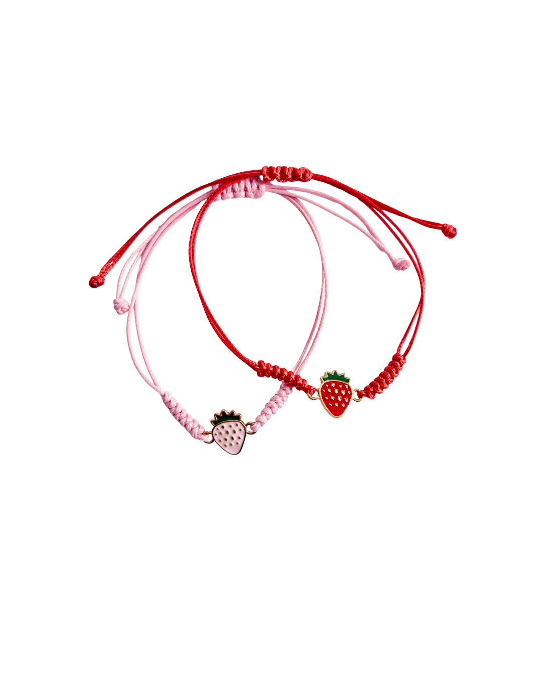 Strawberry Woven Bracelet