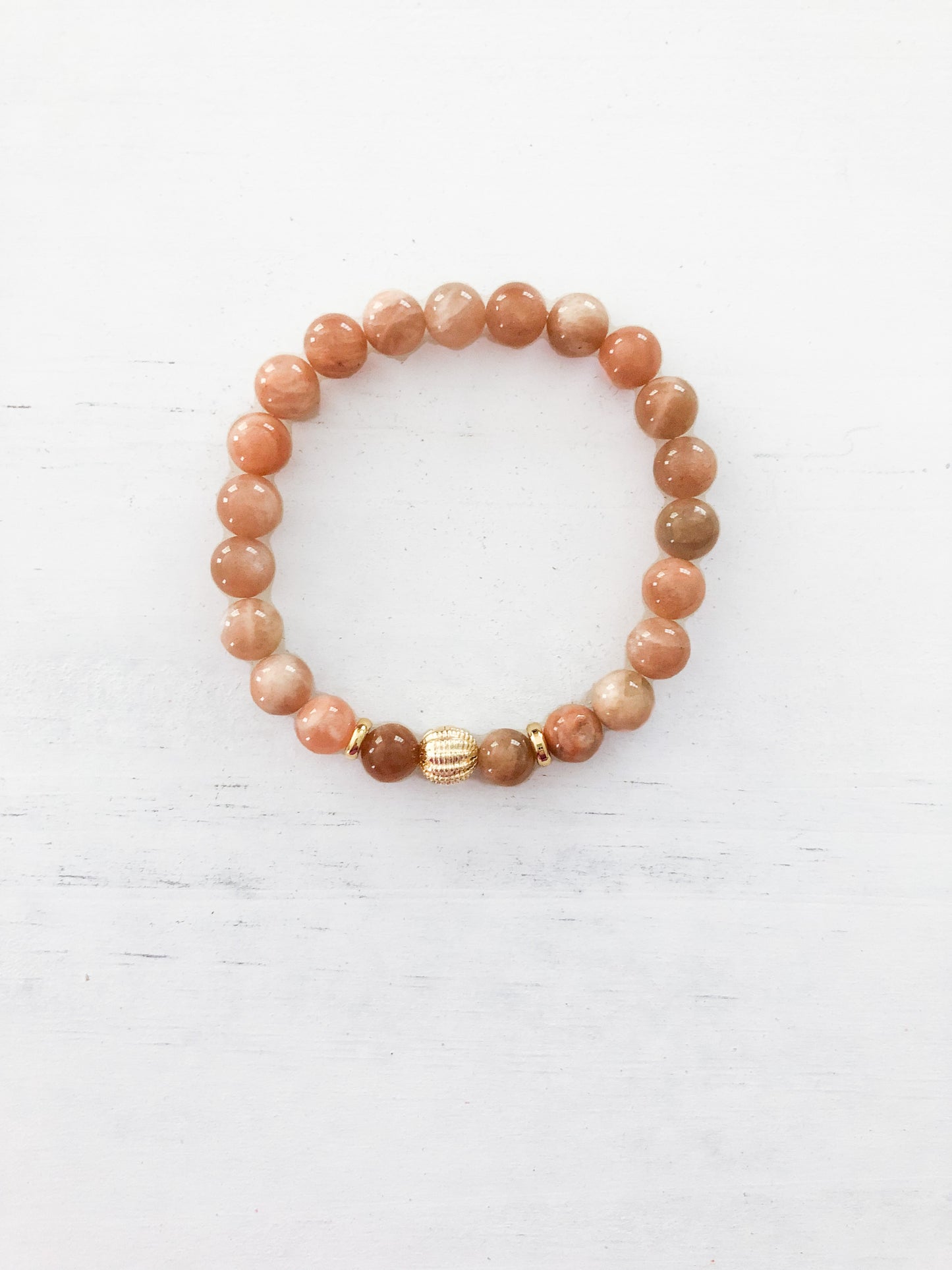 Peachy Pink Moonstone