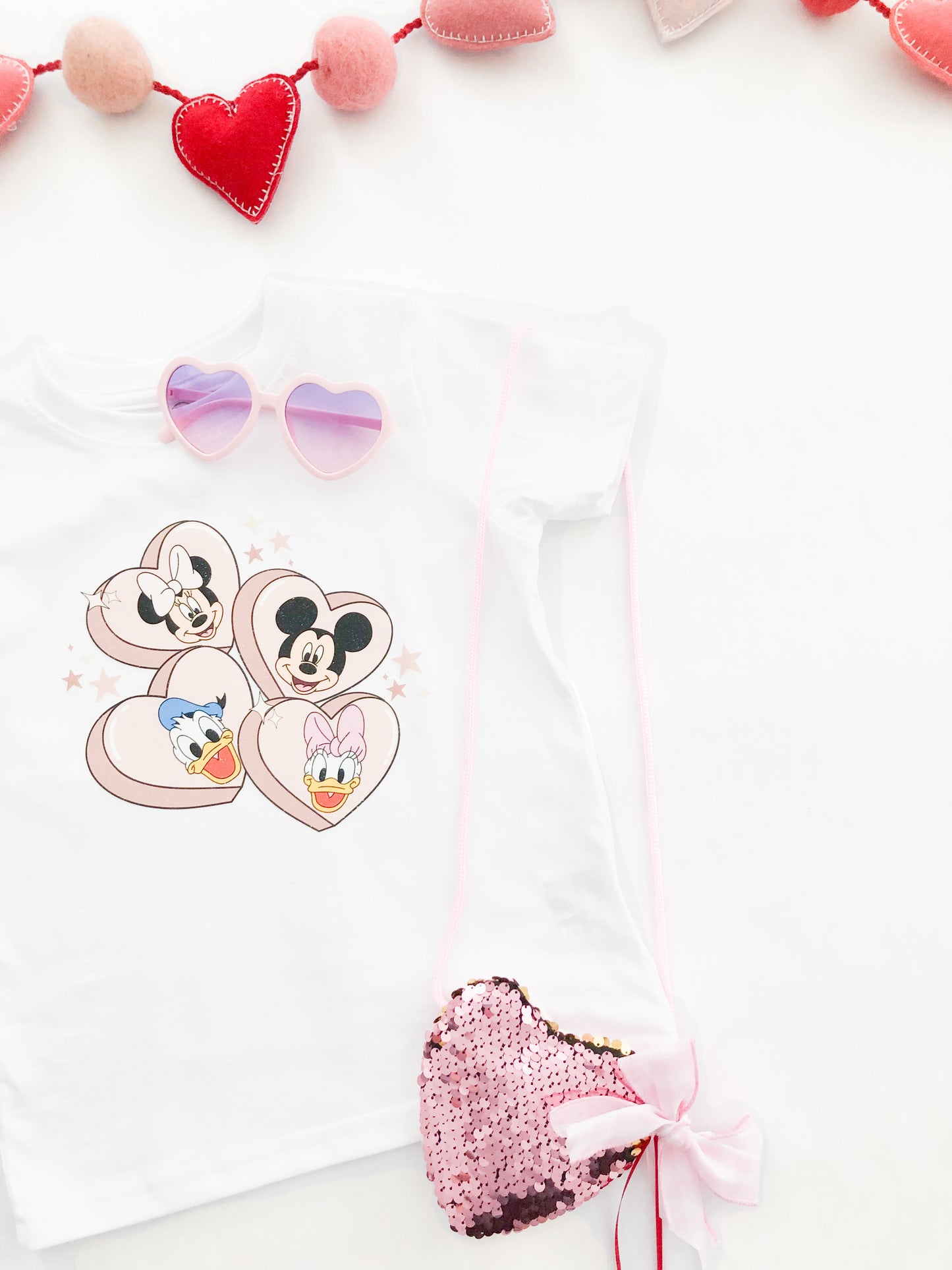 Toddler Character Heart T-shirt