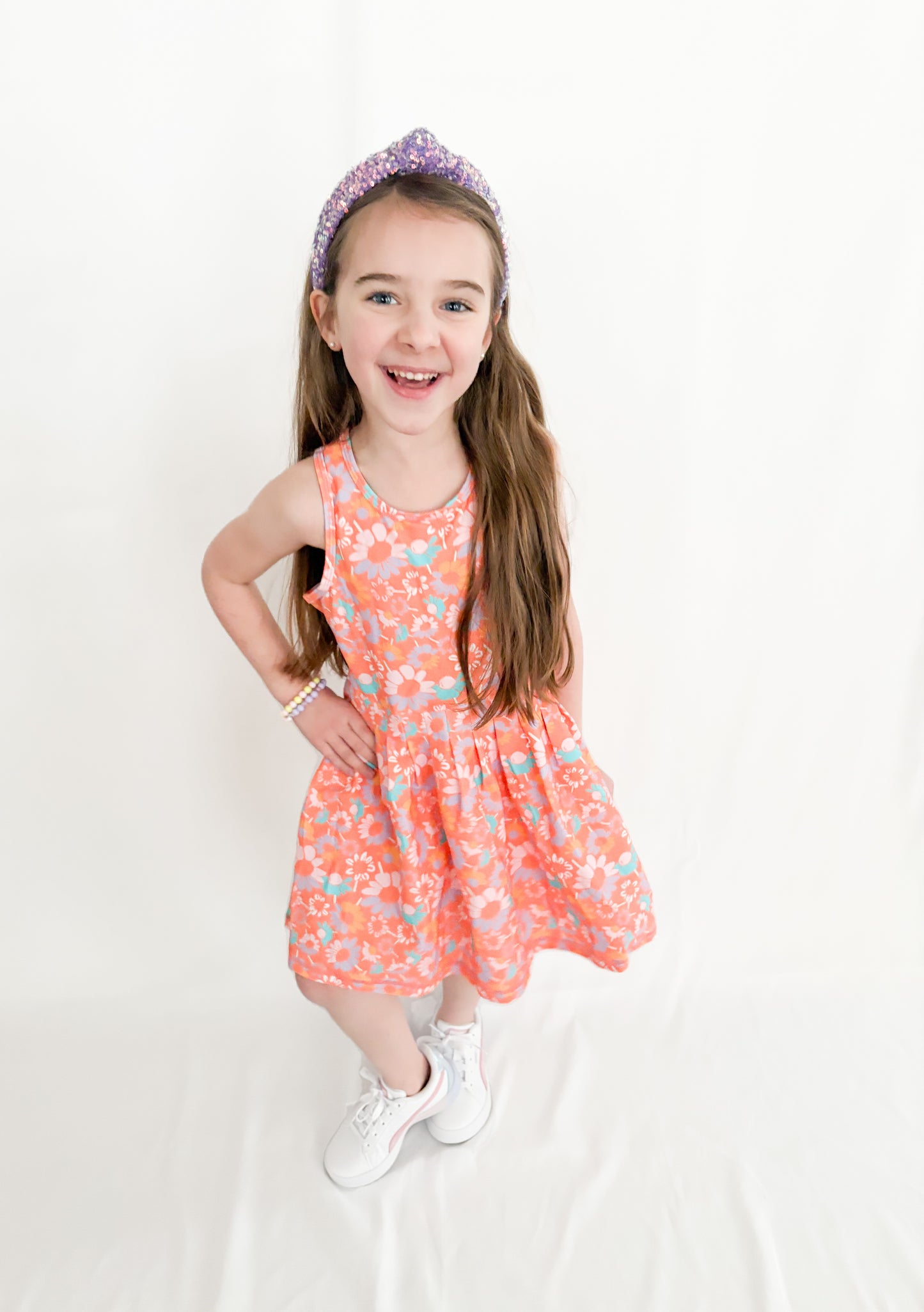 Coral Floral Active Set