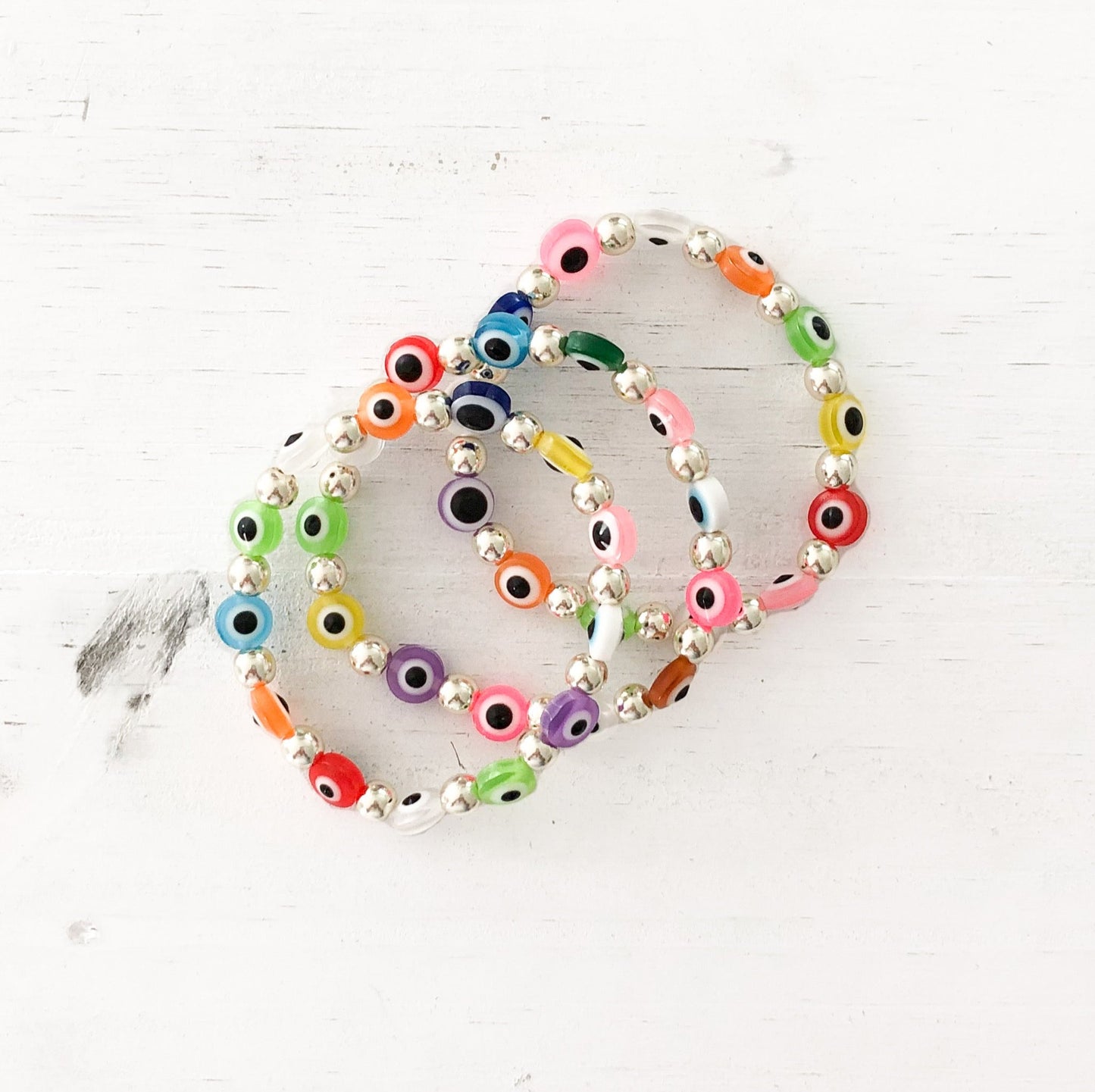 Multicolor Evil Eye Bracelet