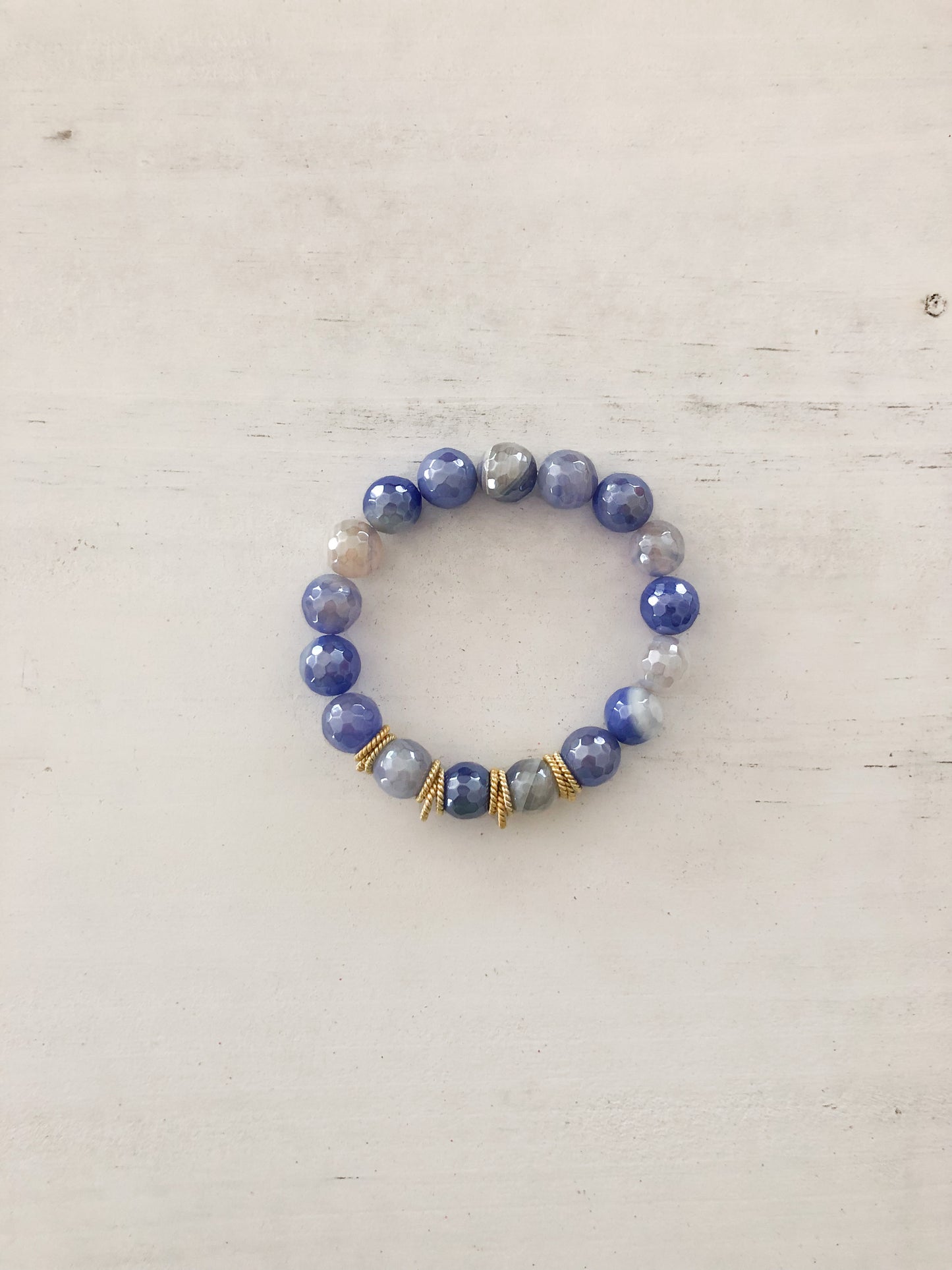 Mystic Titanium Blue Agate