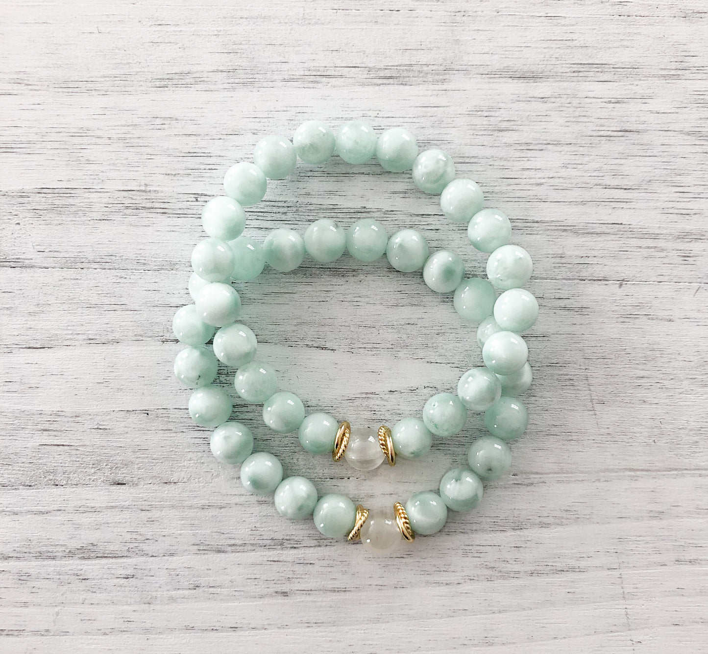 Mint Green Moonstone