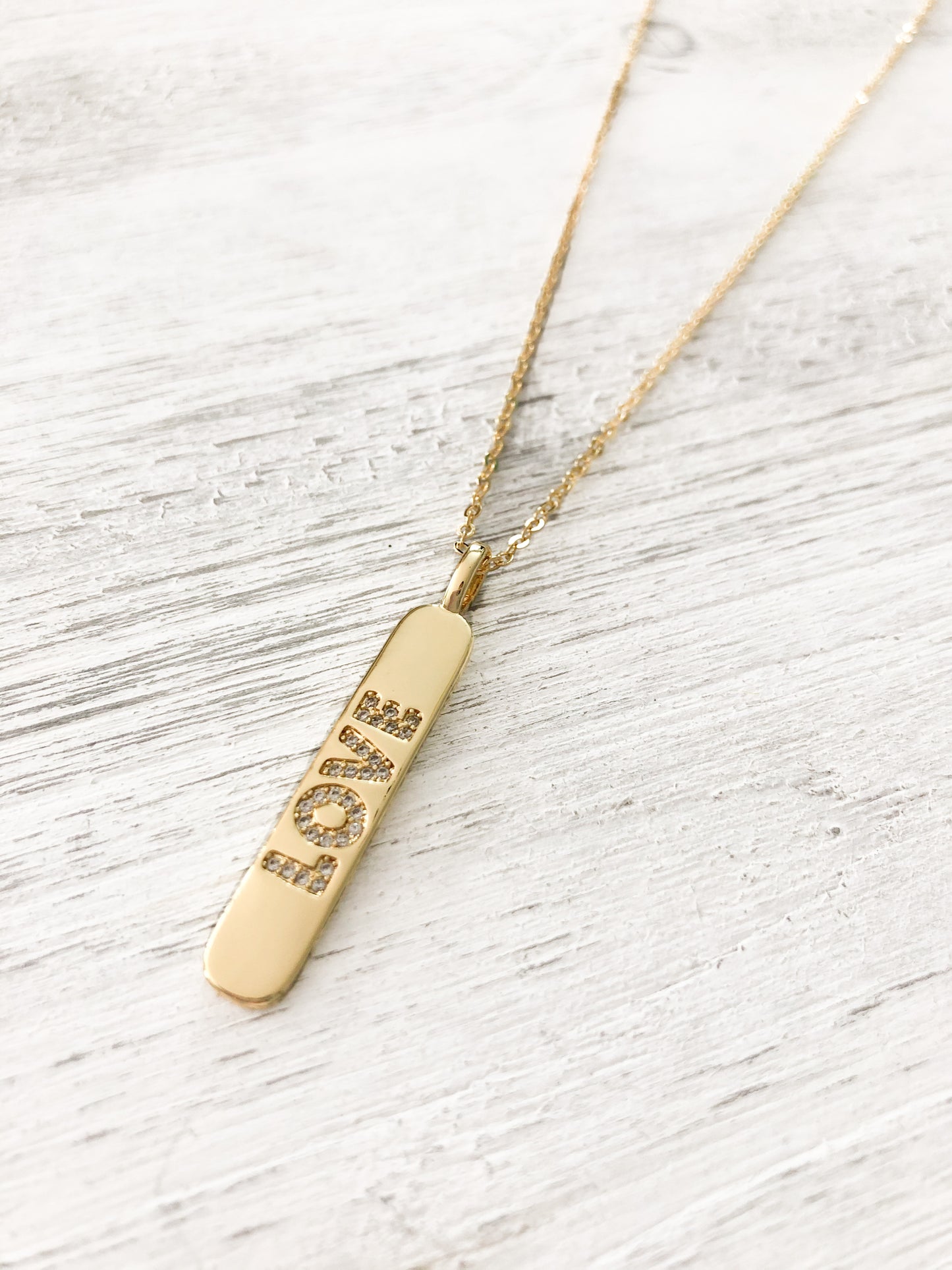 Love Bar Pendant