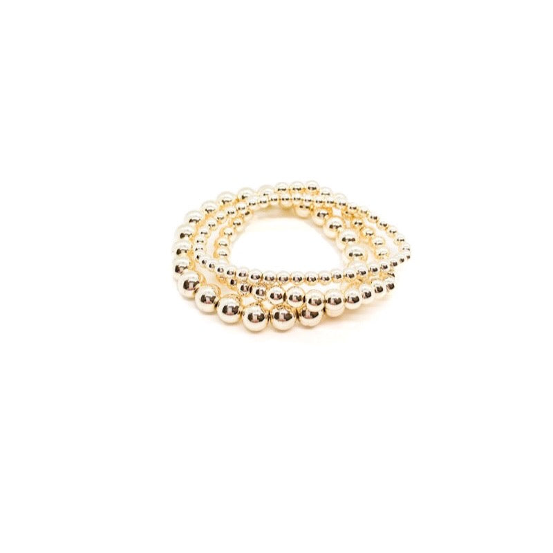 14k Gold Hematite Trio