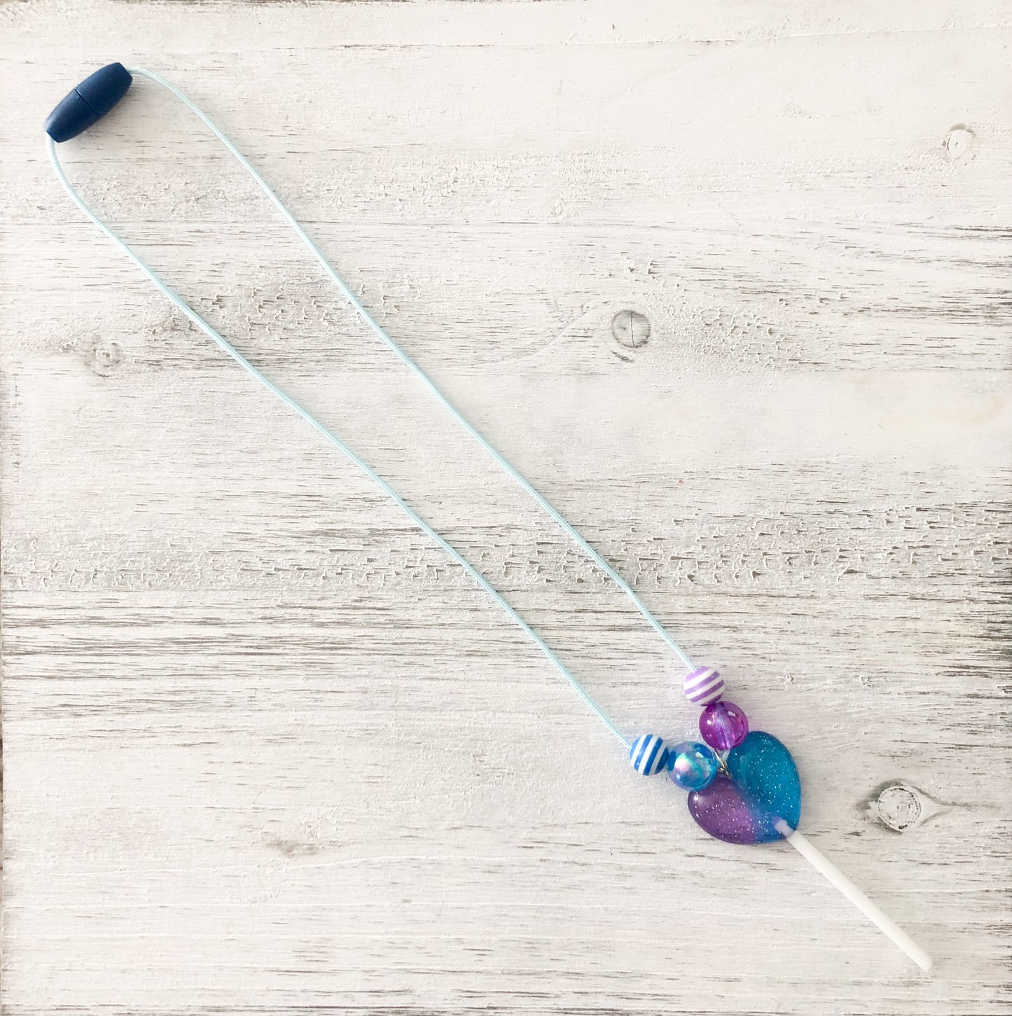 Kids Heart Lollipop Necklace