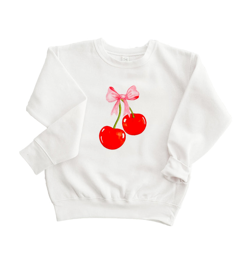 Kids Cherry Sweatshirt