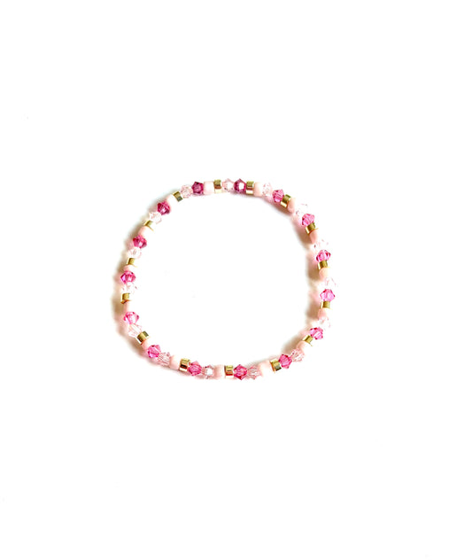 Pink Crystal Bracelet