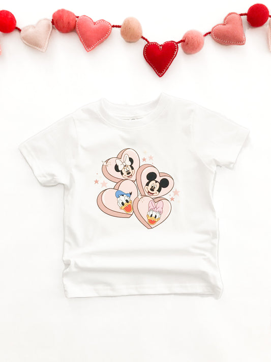 Toddler Character Heart T-shirt