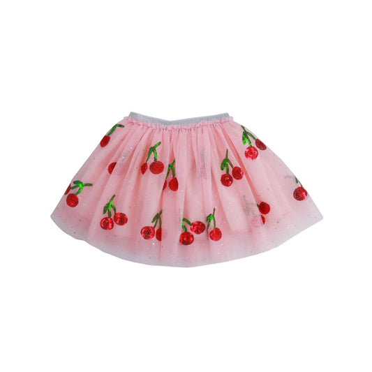 Kids Sequin Cherry Tutu