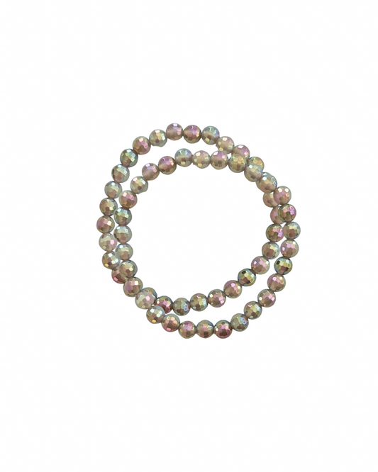 Mystic Electroplated Smoky Agate