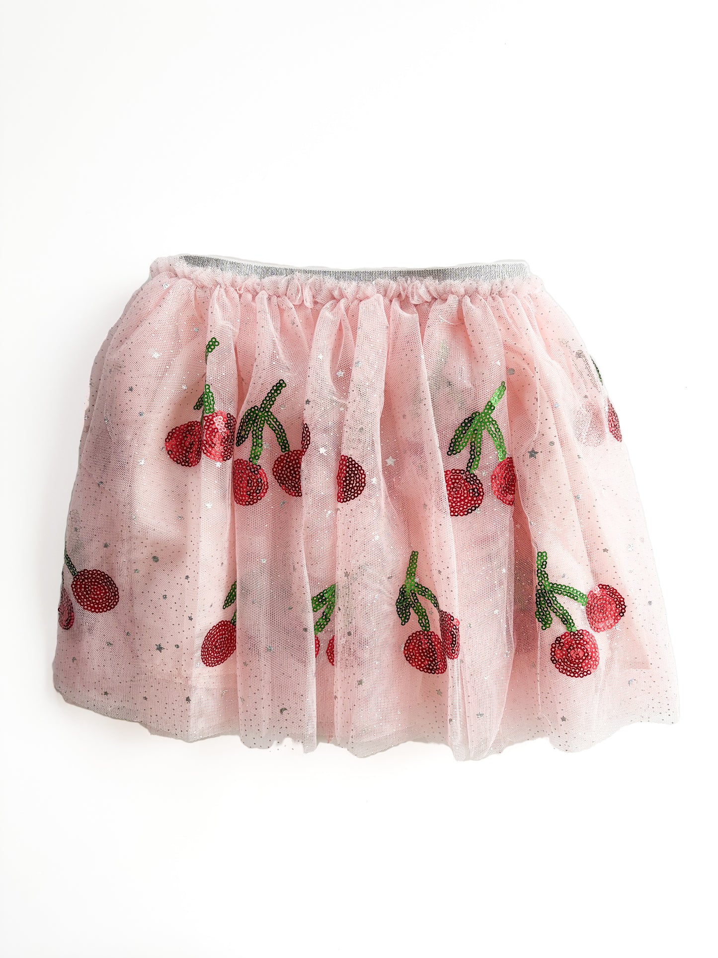 Kids Sequin Cherry Tutu