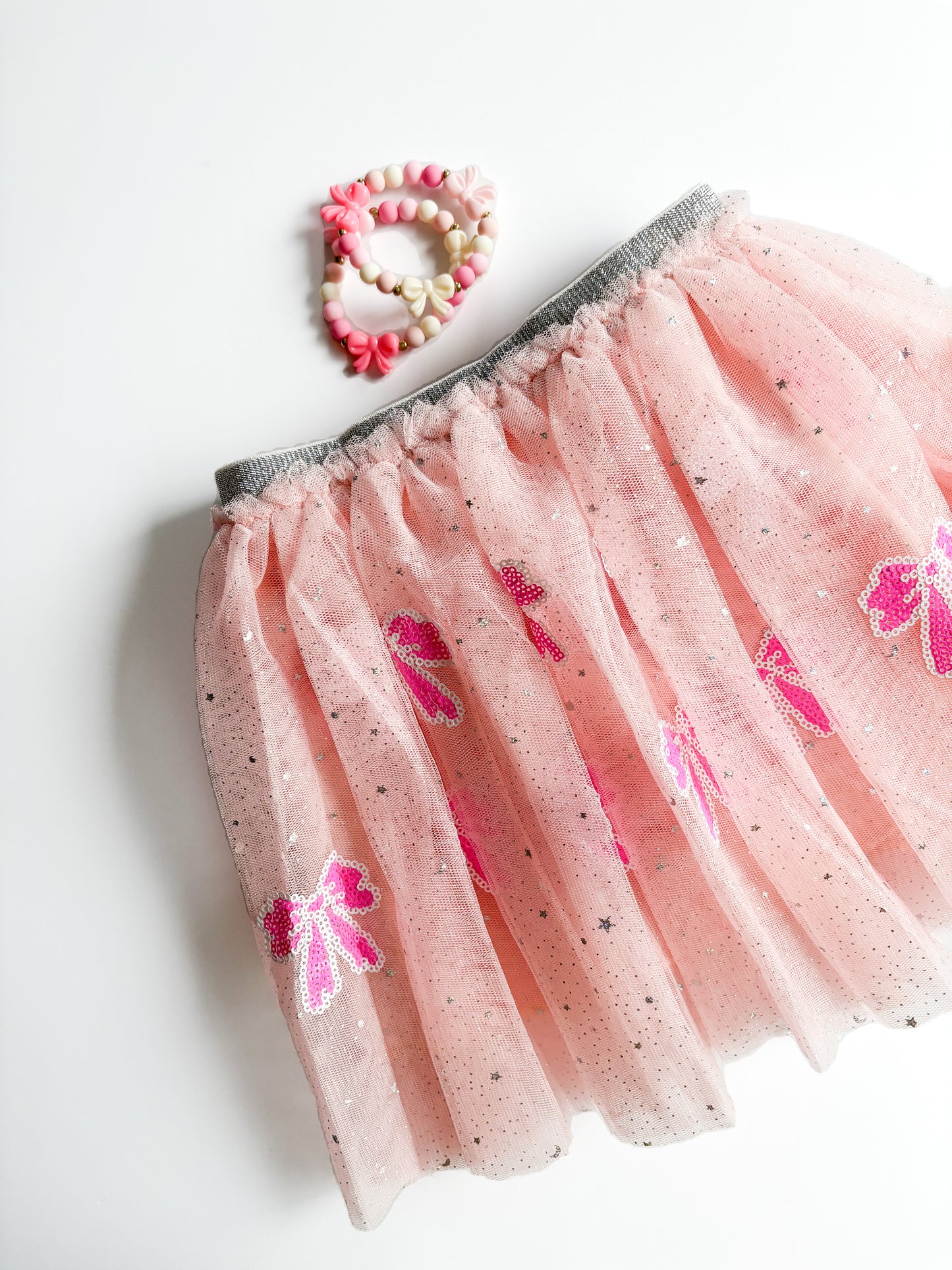 Kids Sequin Bow Tutu