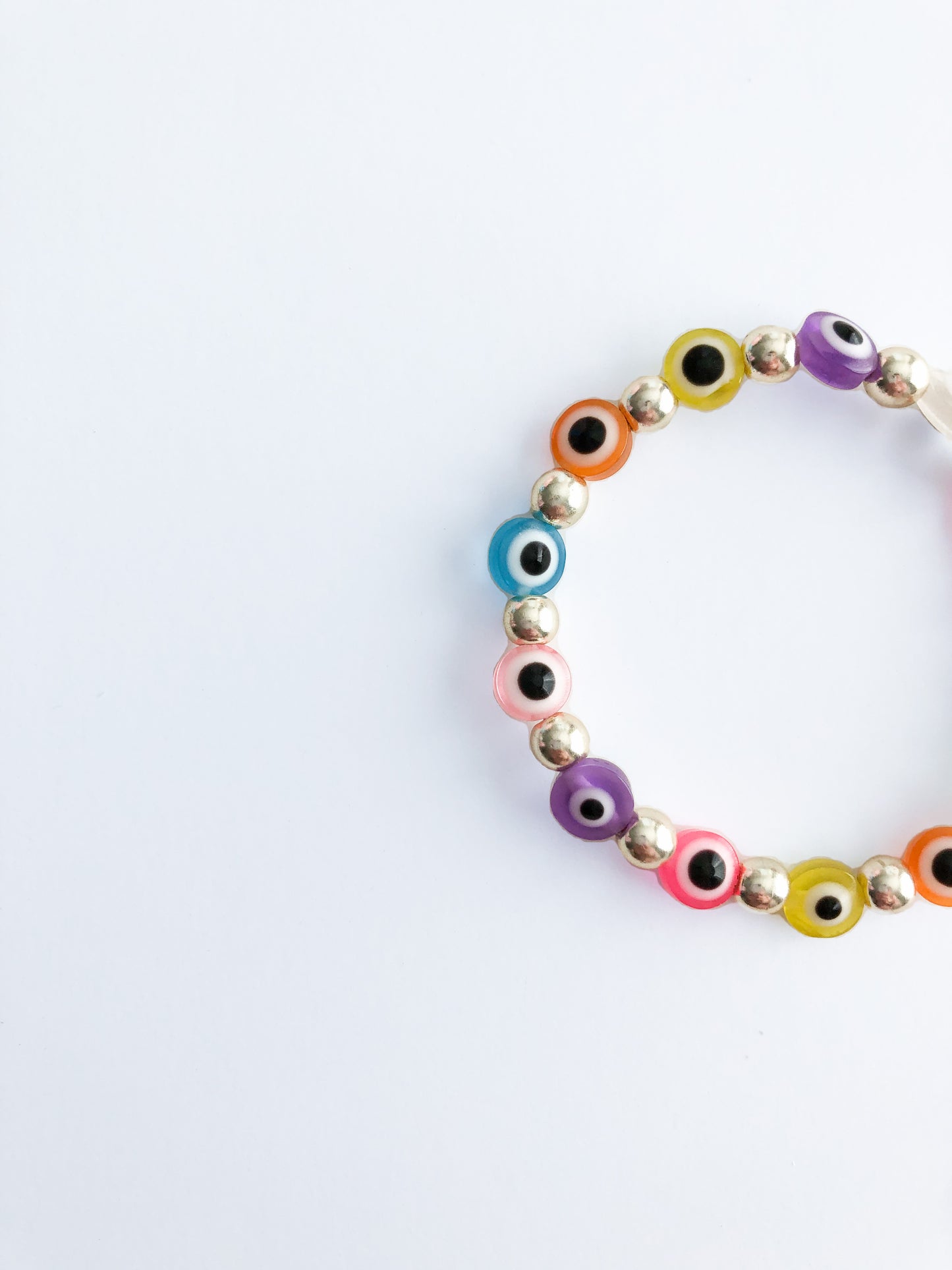 Multicolor Evil Eye Bracelet