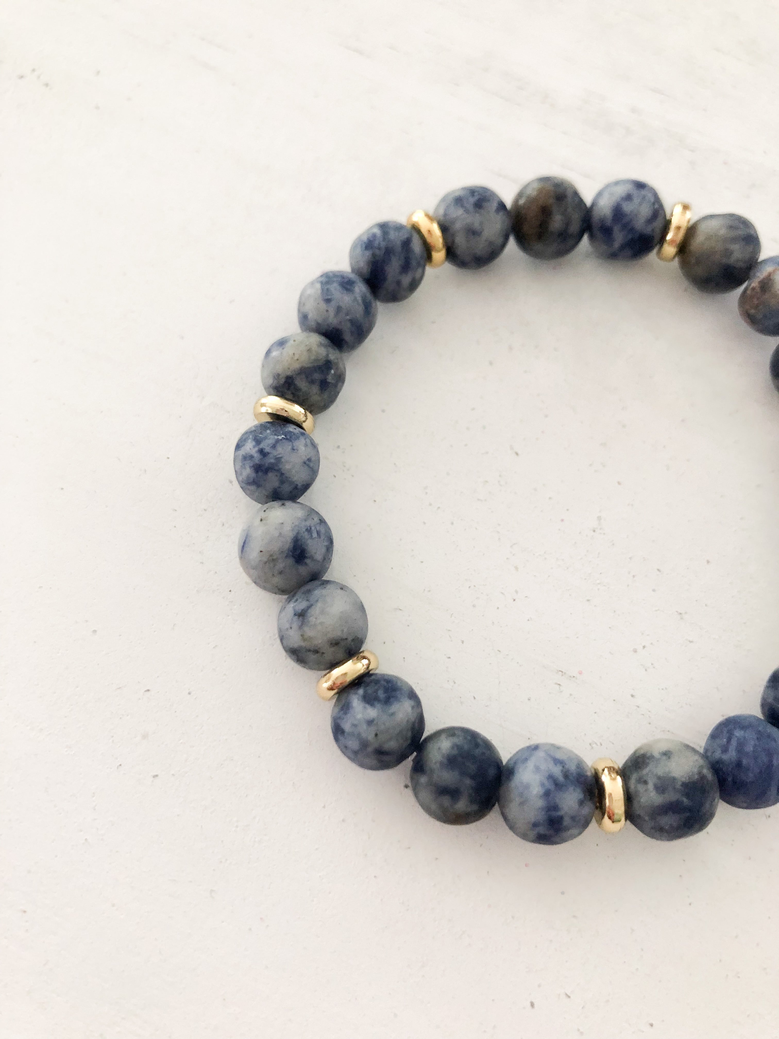 Blue deals jasper bracelet