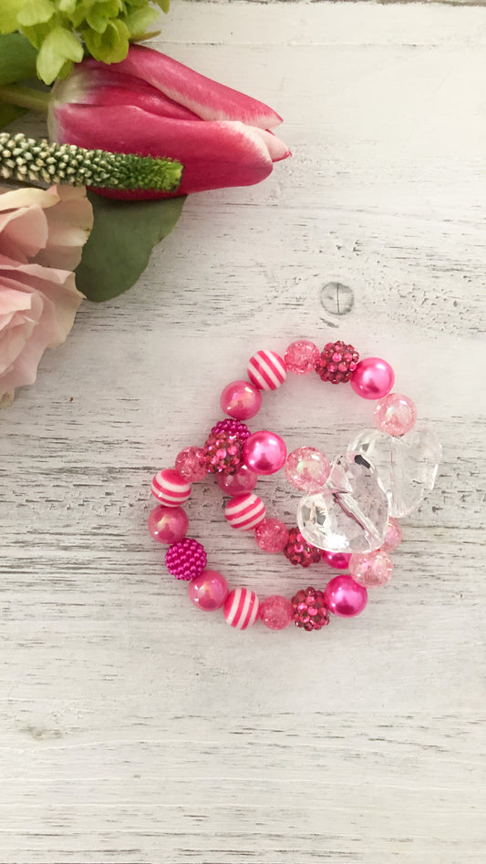 Kids "Pretty in Pink" Bracelet